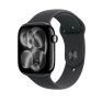 Apple Sport Band Apple Watch 44mm / 45mm / 46mm / 49mm Nero M/L sticky