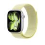 Cinturino Apple Sport Loop Apple Watch 44mm / 45mm / 46mm / 49mm Giallo Neon sticky
