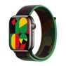 Apple Sport Loop - Cinturino per Apple Watch 44mm / 45mm / 46mm / 49mm - Black Unity - Black Unity sticky