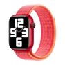 Apple Sport Loop - Cinturino per Apple Watch 44mm / 45mm / 46mm / 49mm - Rosso 6a Gen sticky