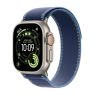 Apple Trail Loop per Apple Watch 44 mm / 45 mm / 46 mm / 49 mm - Colore: brillante / blu - Taglie: M/L sticky
