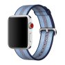 Apple Woven Nylon - Cinturino per Apple Watch 38mm / 40mm / 41mm / 42mm - Midnight Blue sticky