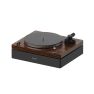 Aulo Giradischi con Altoparlanti Integrati e Bluetooth Legno Scuro sticky