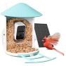Birdfy - Mangiatoia Smart per Uccelli con Fotocamera sticky