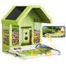 Birdfy - Mangiatoia Intelligente per Uccelli Metal Lite - Alimentazione Solare con Fotocamera e Riconoscimento AI degli Uccelli sticky