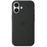 Apple Custodia Silicone MagSafe per iPhone 16 Nero sticky