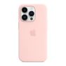 Apple - Cover MagSafe in Silicone per iPhone 14 Pro - Chalk Pink sticky