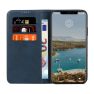 Casecentive Leren Wallet - Cover iPhone 11 Pro - Blu sticky