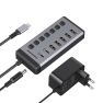 Casecentive 7-in-1 Hub di Ricarica USB-C 10Gbps sticky