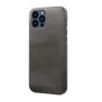 Casecentive - Cover in pelle per iPhone 13 Pro - Nero sticky