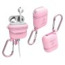 Catalyst - Custodia Impermeabile e a Prova di Caduta per AirPods (Prima e Seconda Generazione) - Rosa sticky