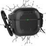 Catalyst - Custodia Impermeabile con Protezione Totale per AirPods (4a Generazione) - Nero Stealth sticky