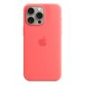 Custodia MagSafe in silicone Apple per iPhone 15 Pro Max Guava sticky