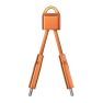 Cavo di ricarica Nomad ChargeKey da USB-C a USB-C Arancione stellare sticky