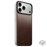 Nomad Retro Magnetico in Pelle Horween MagSafe iPhone 18 Pro Max Rustic Brown sticky