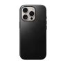 Nomad - Custodia in Pelle Modern per iPhone 16 Pro Max - Nera Horween sticky