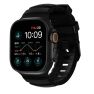 Nomad Rocky Point Band Apple Watch Ultra 46mm / 49mm Carbon Black Connector Black sticky