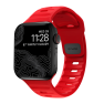 Nomad - Cinturino Sport Limited Edition per Apple Watch Ultra 42mm / 44mm / 45mm / 49mm - Night Watch Red sticky