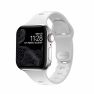 Nomad - Cinturino Sport Slim per Apple Watch 38mm / 40mm / 41mm / 42mm - Bianco sticky