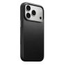Nomad Traditional Camino Custodia in Pelle iPhone 18 Pro Nera sticky