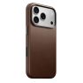 Nomad Traditional Camino Custodia in Pelle iPhone 18 Pro Marrone sticky