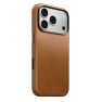 Nomad Traditional Camino Custodia in Pelle iPhone 18 Pro English Tan sticky