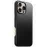 Nomad - Cover in pelle Traditional per iPhone 16 Pro Max - Nero sticky
