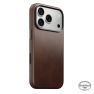 Nomad Custodia Traditional in Pelle Horween iPhone 18 Pro Rustic Brown sticky