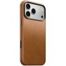 Nomad Traditional Camino Custodia in Pelle iPhone 18 Pro Max English Tan sticky
