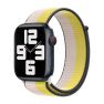 Apple Sport Loop - Cinturino per Apple Watch 42mm / 44mm / 45mm / 49mm - Oat Milk / Lemon Zest sticky