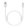Casecentive - Cavo di ricarica USB-C 2 metri - Bianco sticky