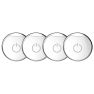 Bold - Chiavi Smart Lock Clicker confezione da 4 - Bianco sticky