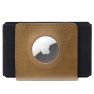 FIXED Tiny AirTag Wallet brown sticky