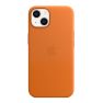 Apple Leather MagSafe Case iPhone 13 Golden Brown sticky