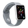 SBS - Cinturino in Silicone per Apple Watch Piccolo/Medio 42mm / 44mm / 45mm / 49mm - Grigio sticky