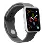 SBS - Cinturino in Silicone per Apple Watch Medio/Grande 38 / 40mm - Nero sticky