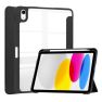 Casecentive Smart Case Tri-Fold with Pencil Holder iPad 10.9" (2022) transparent sticky