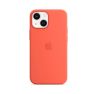 Apple Silicone MagSafe Case iPhone 13 Mini Nectarine sticky