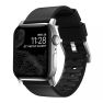 Nomad - Active Leather Band Pro per Apple Watch 42mm / 44mm / 45mm - Connettore Argento sticky