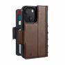 Twelve South - BookBook per iPhone 14 Pro MagSafe - Marrone sticky