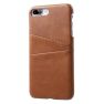 Casecentive Leren Wallet - Cover per iPhone 7 / 8 Plus - Marrone sticky