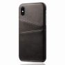 Casecentive Leren Wallet - Cover per iPhone XS Max - Nera sticky
