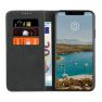 Casecentive Leren Wallet - Cover iPhone XR - Nera sticky