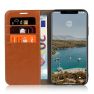 Casecentive Leren Wallet Luxe - Cover iPhone 11 Pro Max - Marrone chiaro sticky