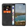 Casecentive Leren Wallet - Cover per Galaxy S10 - Nera sticky