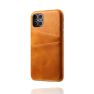 Casecentive Leren Wallet - Cover per iPhone 12 Pro Max - Marrone chiaro sticky