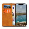 Casecentive Leren Wallet - Cover iPhone XS Max - Marrone chiaro sticky
