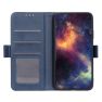 Casecentive Leren Wallet - Cover magnetica per Galaxy S20 Plus - Blu sticky
