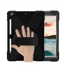 Casecentive Handstrap - Case con impugnatura per iPad 10.2 2019 / 2020 - Nero sticky