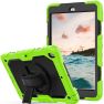 Casecentive - Custodia Rigida con Impugnatura per iPad 2017 / 2018 - Verde sticky
